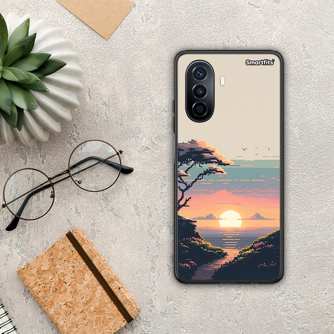 Pixel Sunset - Huawei Nova Y70 / Y70 Plus case