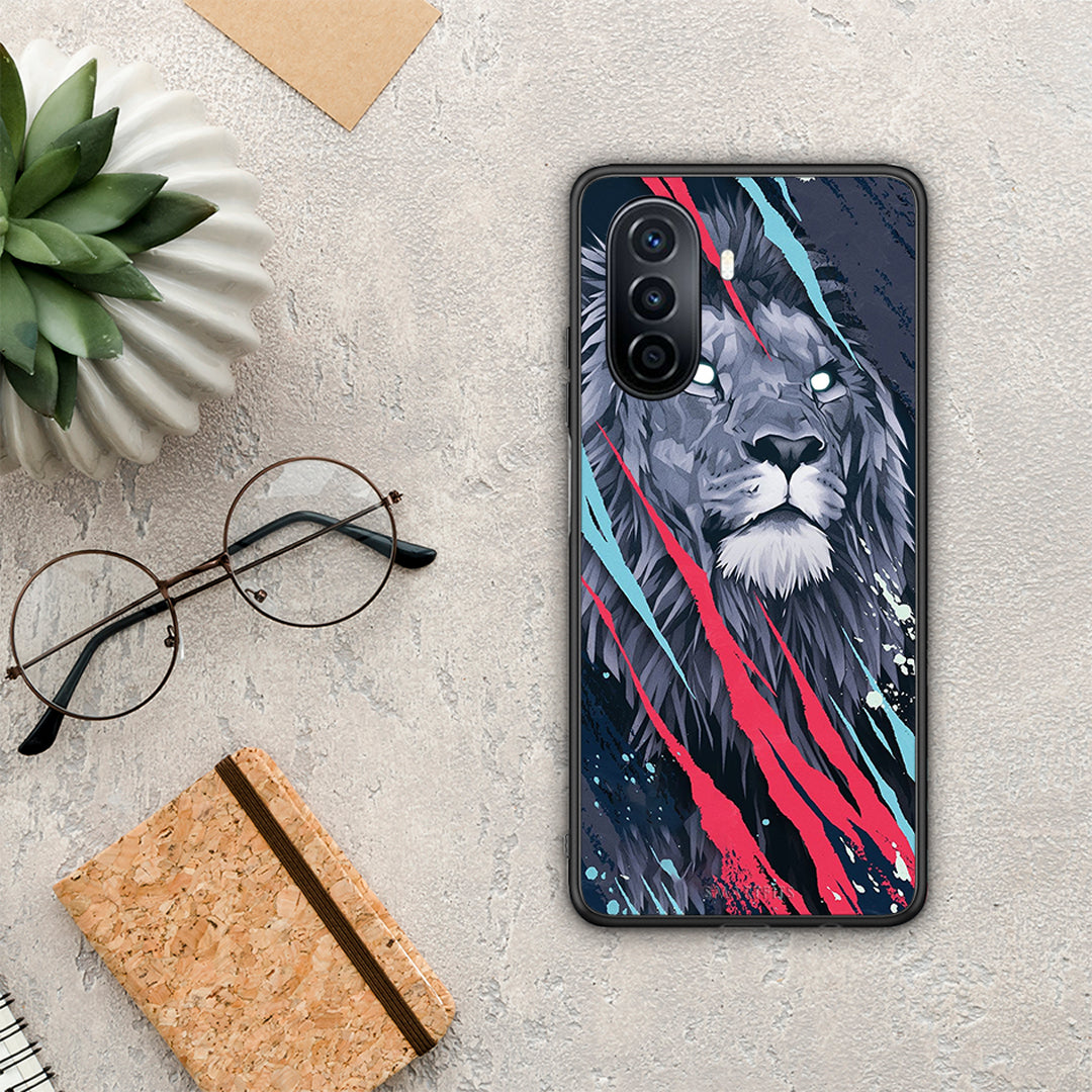 Popart Lion Designer - Huawei Nova Y70 / Y70 Plus case