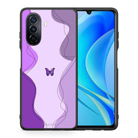 Thumbnail for Purple Mariposa - Huawei Nova Y70 / Y70 Plus case