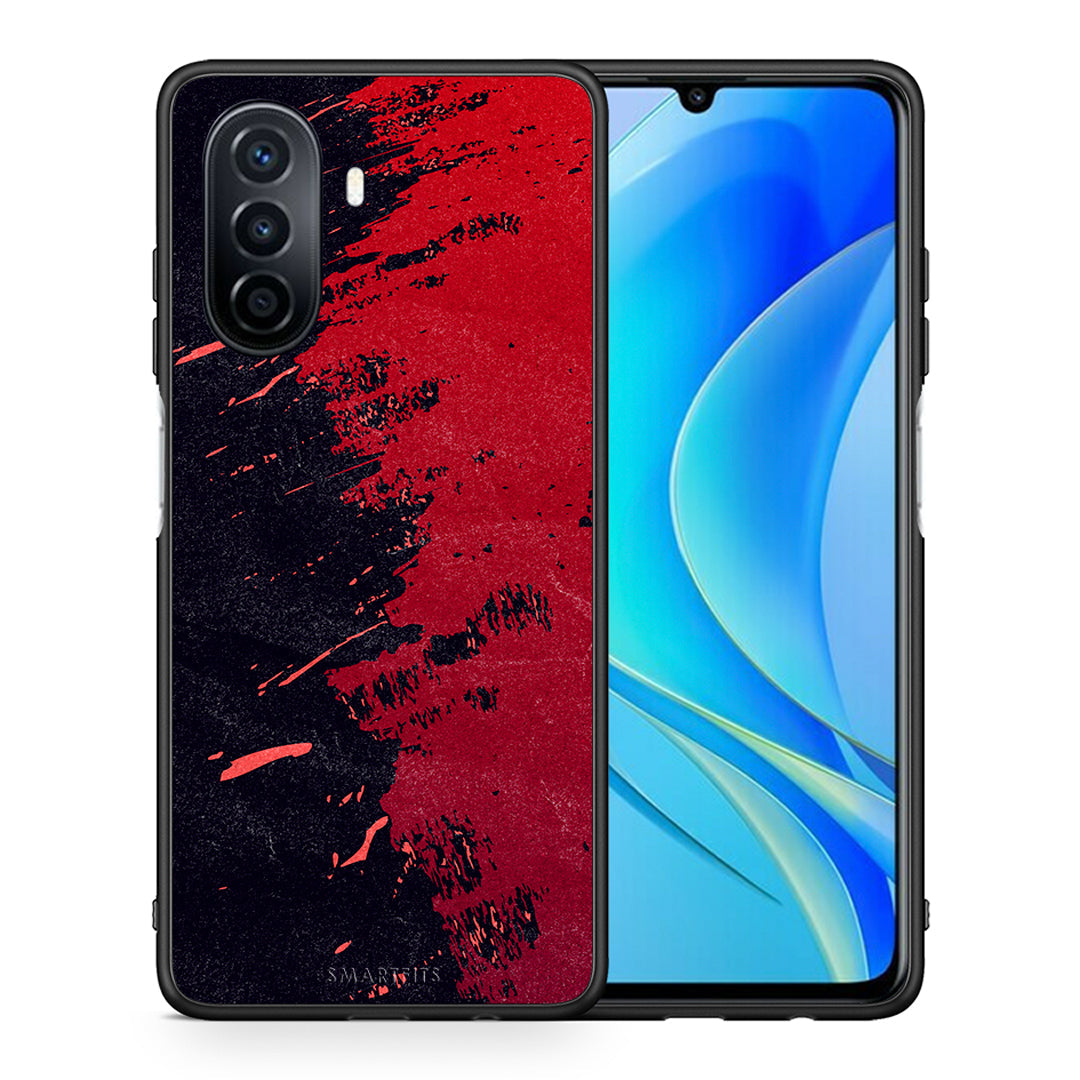 Red Paint - Huawei Nova Y70 / Y70 Plus case