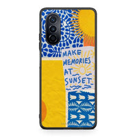 Thumbnail for Huawei Nova Y70 Sunset Memories Θήκη από τη Smartfits με σχέδιο στο πίσω μέρος και μαύρο περίβλημα | Smartphone case with colorful back and black bezels by Smartfits