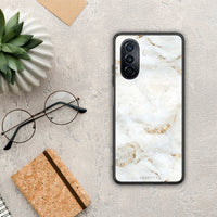 Thumbnail for White Gold Marble - Huawei Nova Y70 / Y70 Plus case