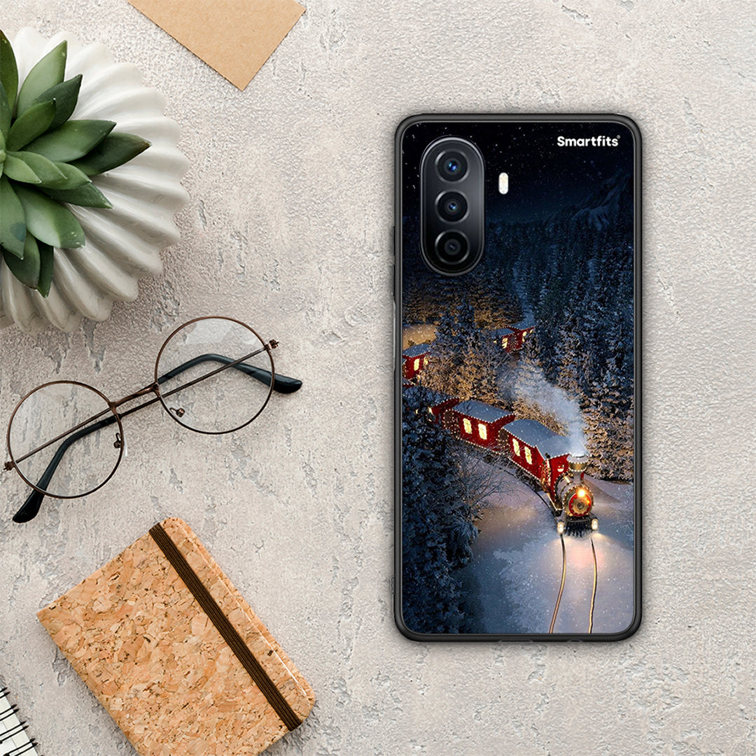 Xmas Train - Huawei Nova Y70 / Y70 Plus case