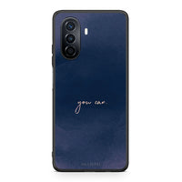 Thumbnail for Huawei Nova Y70 You Can θήκη από τη Smartfits με σχέδιο στο πίσω μέρος και μαύρο περίβλημα | Smartphone case with colorful back and black bezels by Smartfits