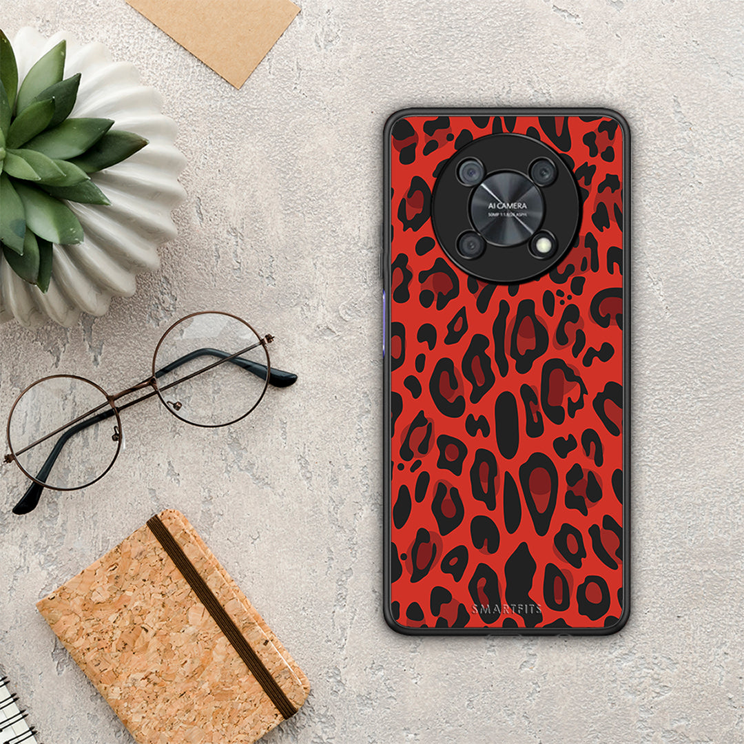 Animal Red Leopard - Huawei Nova Y90 case