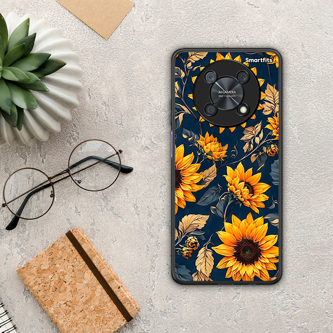Autumn Sunflowers - Huawei Nova Y90 case