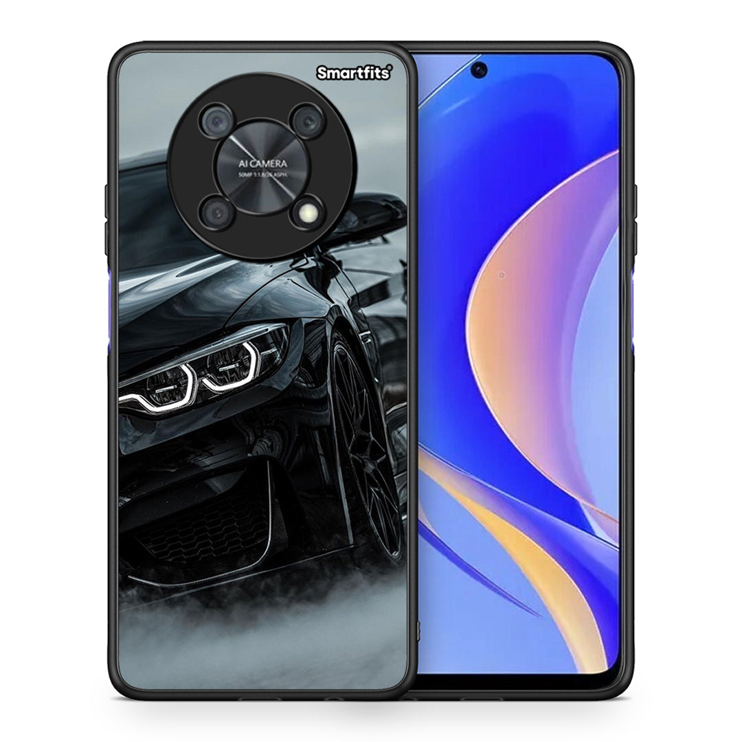 Θήκη Huawei Nova Y90 Black BMW από τη Smartfits με σχέδιο στο πίσω μέρος και μαύρο περίβλημα | Huawei Nova Y90 Black BMW case with colorful back and black bezels