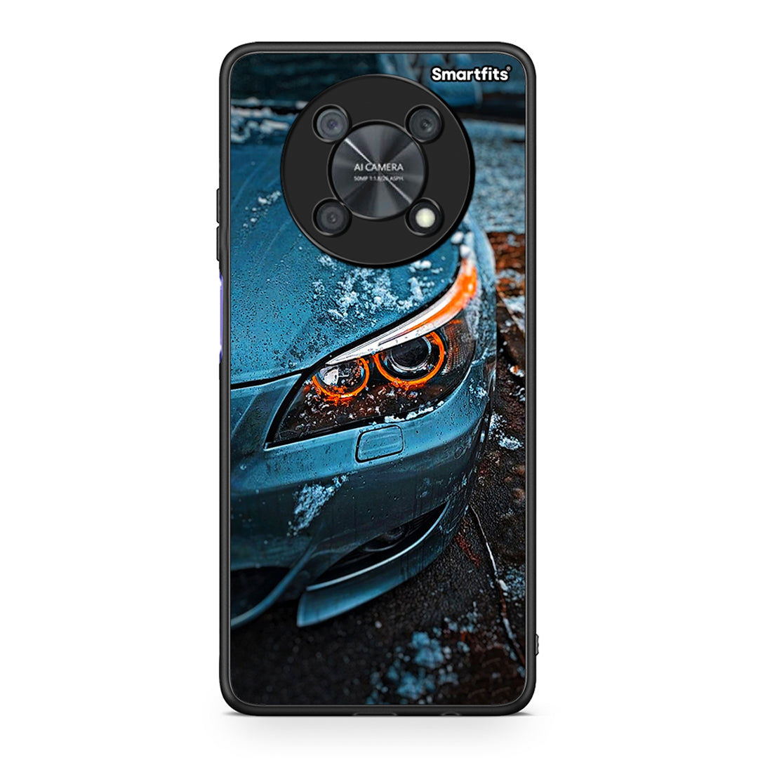Huawei Nova Y90 Bmw E60 θήκη από τη Smartfits με σχέδιο στο πίσω μέρος και μαύρο περίβλημα | Smartphone case with colorful back and black bezels by Smartfits
