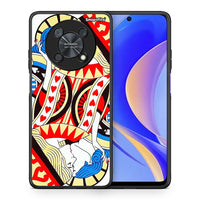 Thumbnail for Θήκη Huawei Nova Y90 Card Love από τη Smartfits με σχέδιο στο πίσω μέρος και μαύρο περίβλημα | Huawei Nova Y90 Card Love case with colorful back and black bezels