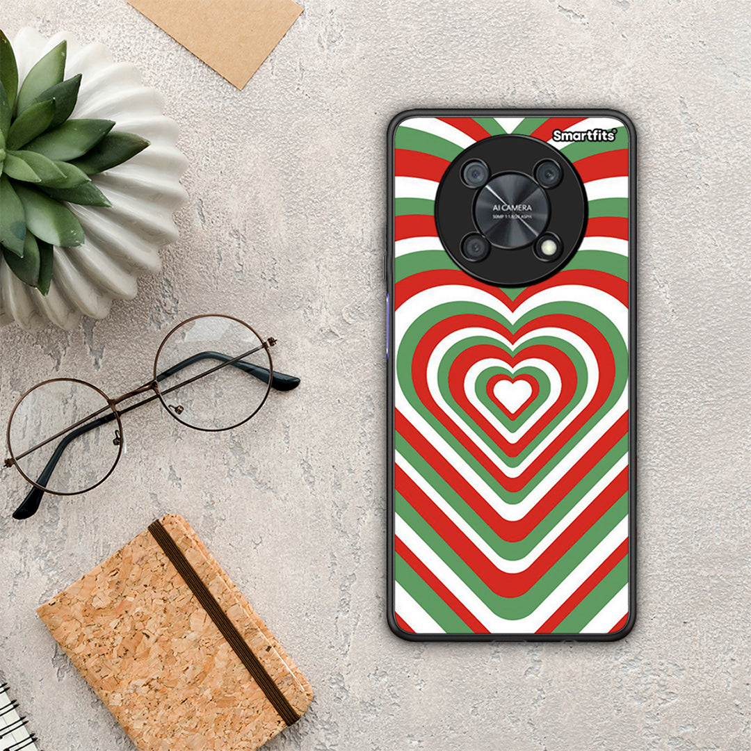 Christmas Hearts - Huawei Nova Y90 case