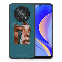 Thumbnail for Θήκη Huawei Nova Y90 Cry An Ocean από τη Smartfits με σχέδιο στο πίσω μέρος και μαύρο περίβλημα | Huawei Nova Y90 Cry An Ocean case with colorful back and black bezels