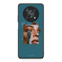 Thumbnail for Huawei Nova Y90 Cry An Ocean θήκη από τη Smartfits με σχέδιο στο πίσω μέρος και μαύρο περίβλημα | Smartphone case with colorful back and black bezels by Smartfits