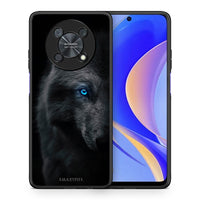 Thumbnail for Θήκη Huawei Nova Y90 Dark Wolf από τη Smartfits με σχέδιο στο πίσω μέρος και μαύρο περίβλημα | Huawei Nova Y90 Dark Wolf case with colorful back and black bezels