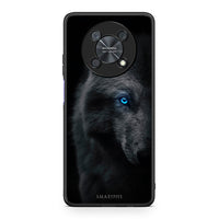 Thumbnail for Huawei Nova Y90 Dark Wolf θήκη από τη Smartfits με σχέδιο στο πίσω μέρος και μαύρο περίβλημα | Smartphone case with colorful back and black bezels by Smartfits