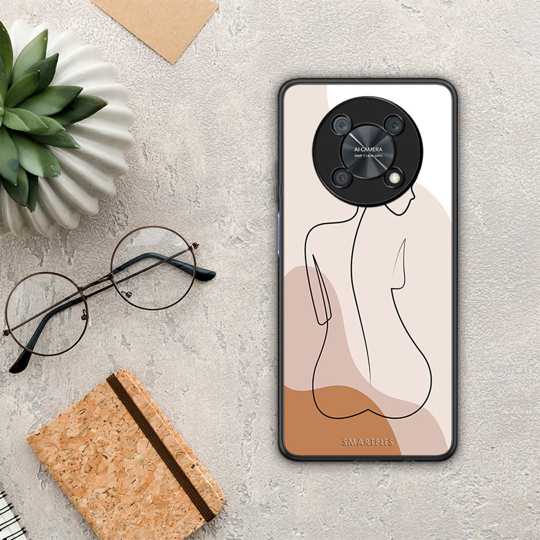 Lineart Woman - Huawei Nova Y90 case