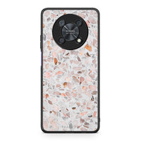 Thumbnail for Huawei Nova Y90 Marble Terrazzo θήκη από τη Smartfits με σχέδιο στο πίσω μέρος και μαύρο περίβλημα | Smartphone case with colorful back and black bezels by Smartfits