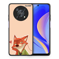 Thumbnail for Θήκη Huawei Nova Y90 Nick Wilde And Judy Hopps Love 1 από τη Smartfits με σχέδιο στο πίσω μέρος και μαύρο περίβλημα | Huawei Nova Y90 Nick Wilde And Judy Hopps Love 1 case with colorful back and black bezels