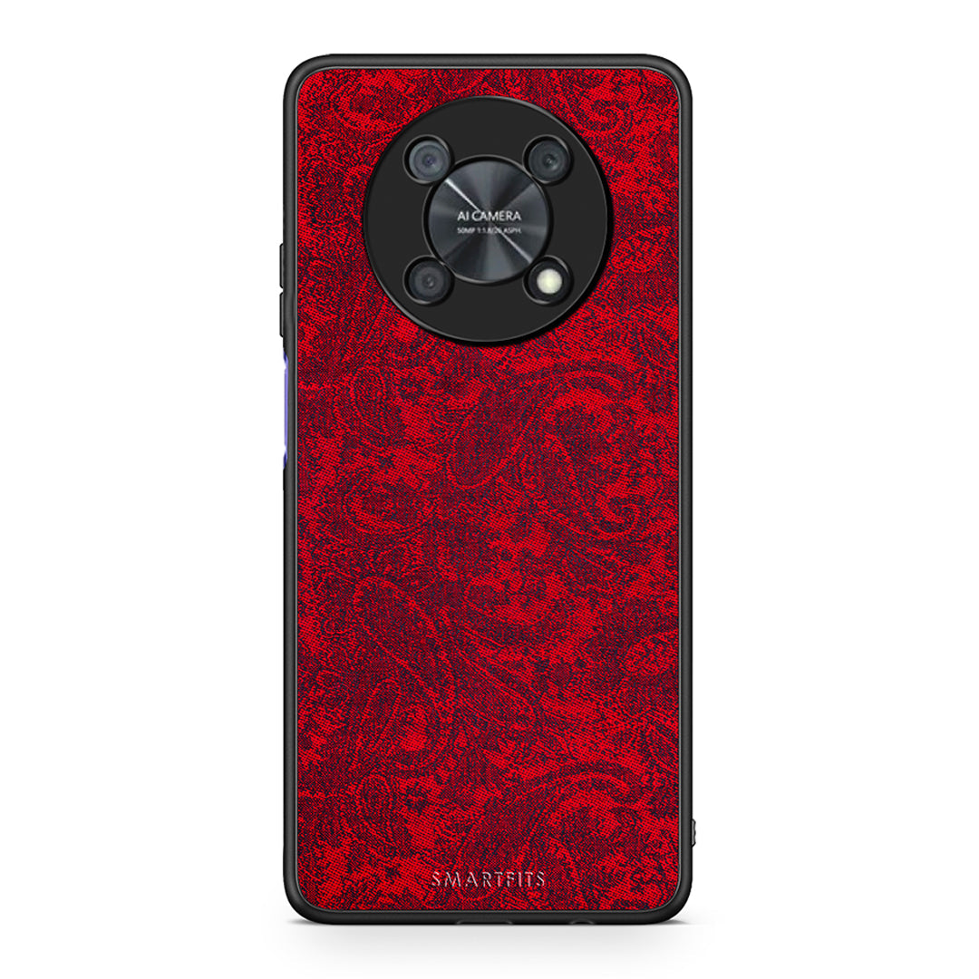 Huawei Nova Y90 Paisley Cashmere θήκη από τη Smartfits με σχέδιο στο πίσω μέρος και μαύρο περίβλημα | Smartphone case with colorful back and black bezels by Smartfits