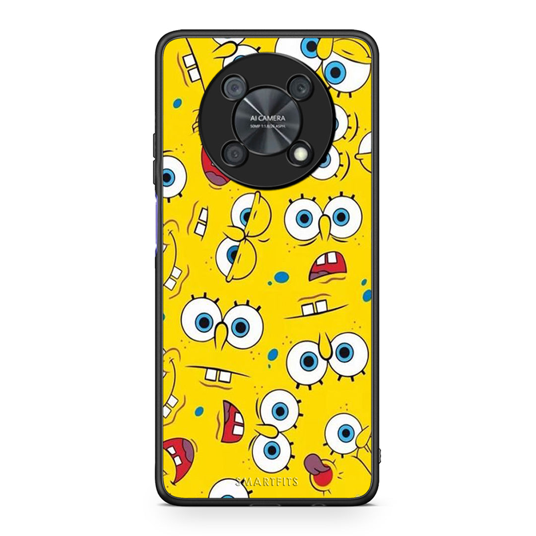 4 - Huawei Nova Y90 Sponge PopArt case, cover, bumper