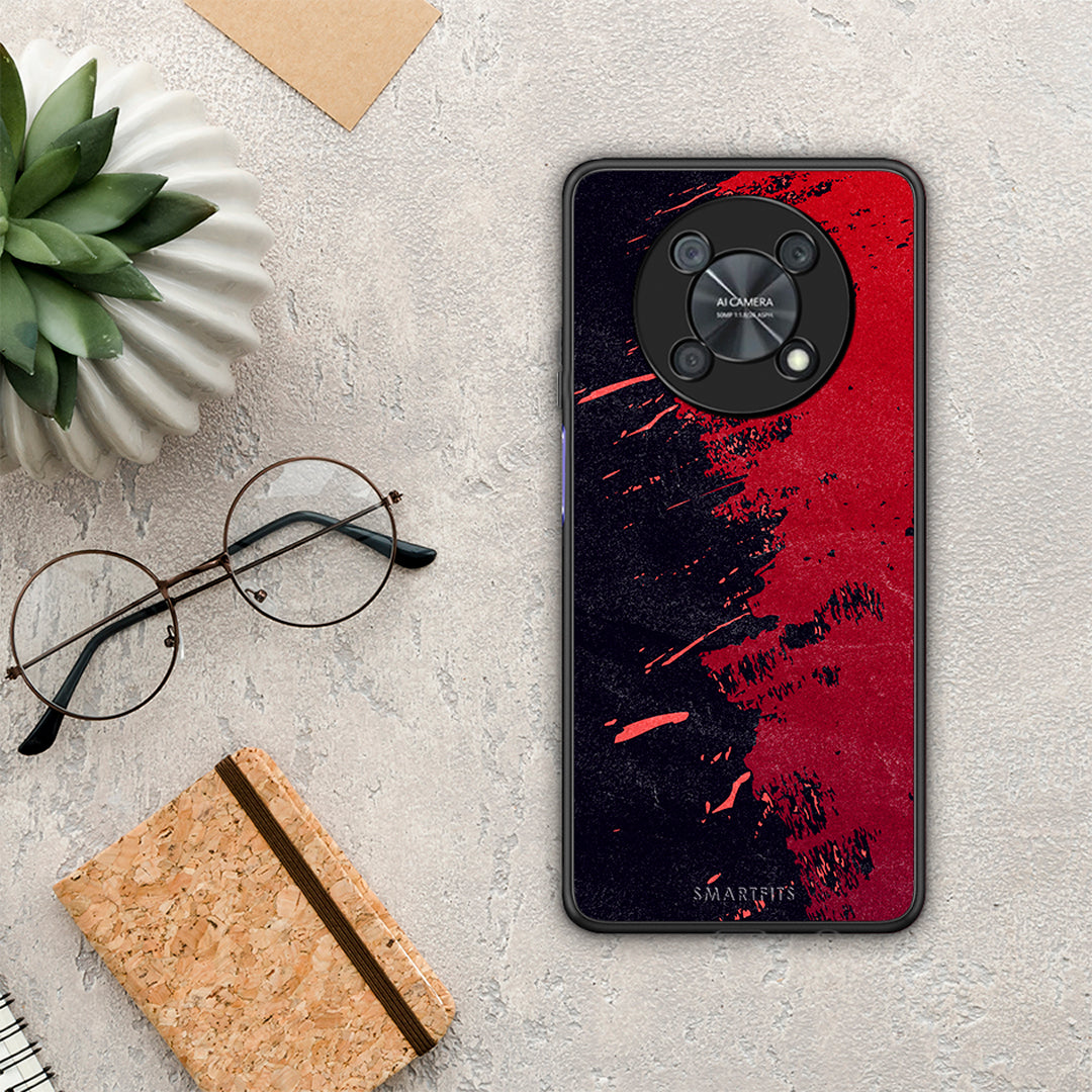 Red Paint - Huawei Nova Y90 case