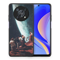 Thumbnail for Θήκη Huawei Nova Y90 Surreal View από τη Smartfits με σχέδιο στο πίσω μέρος και μαύρο περίβλημα | Huawei Nova Y90 Surreal View case with colorful back and black bezels