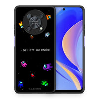 Thumbnail for Θήκη Huawei Nova Y90 AFK Text από τη Smartfits με σχέδιο στο πίσω μέρος και μαύρο περίβλημα | Huawei Nova Y90 AFK Text case with colorful back and black bezels