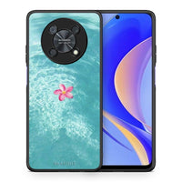 Thumbnail for Θήκη Huawei Nova Y90 Water Flower από τη Smartfits με σχέδιο στο πίσω μέρος και μαύρο περίβλημα | Huawei Nova Y90 Water Flower case with colorful back and black bezels