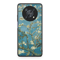 Thumbnail for Huawei Nova Y90 White Blossoms θήκη από τη Smartfits με σχέδιο στο πίσω μέρος και μαύρο περίβλημα | Smartphone case with colorful back and black bezels by Smartfits