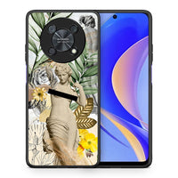 Thumbnail for Θήκη Huawei Nova Y90 Woman Statue από τη Smartfits με σχέδιο στο πίσω μέρος και μαύρο περίβλημα | Huawei Nova Y90 Woman Statue case with colorful back and black bezels