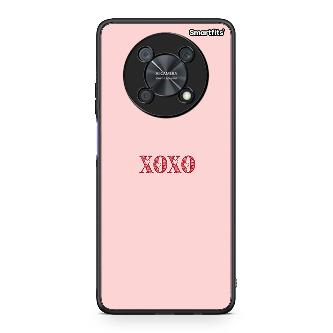 Huawei Nova Y90 XOXO Love θήκη από τη Smartfits με σχέδιο στο πίσω μέρος και μαύρο περίβλημα | Smartphone case with colorful back and black bezels by Smartfits