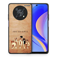 Thumbnail for Θήκη Huawei Nova Y90 You Go Girl από τη Smartfits με σχέδιο στο πίσω μέρος και μαύρο περίβλημα | Huawei Nova Y90 You Go Girl case with colorful back and black bezels