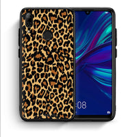 Thumbnail for Θήκη Huawei P Smart 2019 Leopard Animal από τη Smartfits με σχέδιο στο πίσω μέρος και μαύρο περίβλημα | Huawei P Smart 2019 Leopard Animal case with colorful back and black bezels