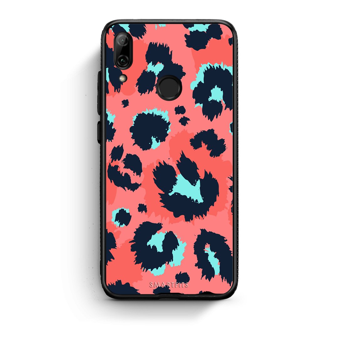 22 - Huawei P Smart 2019  Pink Leopard Animal case, cover, bumper