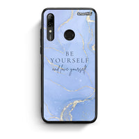 Thumbnail for Huawei P Smart 2019 Be Yourself θήκη από τη Smartfits με σχέδιο στο πίσω μέρος και μαύρο περίβλημα | Smartphone case with colorful back and black bezels by Smartfits