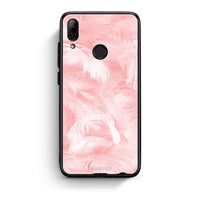 Thumbnail for 33 - Huawei P Smart 2019  Pink Feather Boho case, cover, bumper