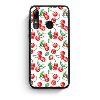 Thumbnail for Huawei P Smart 2019 Cherry Summer θήκη από τη Smartfits με σχέδιο στο πίσω μέρος και μαύρο περίβλημα | Smartphone case with colorful back and black bezels by Smartfits