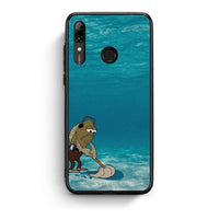 Thumbnail for Huawei P Smart 2019 Clean The Ocean Θήκη από τη Smartfits με σχέδιο στο πίσω μέρος και μαύρο περίβλημα | Smartphone case with colorful back and black bezels by Smartfits