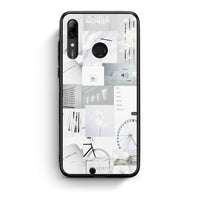 Thumbnail for Huawei P Smart 2019 Collage Make Me Wonder Θήκη Αγίου Βαλεντίνου από τη Smartfits με σχέδιο στο πίσω μέρος και μαύρο περίβλημα | Smartphone case with colorful back and black bezels by Smartfits