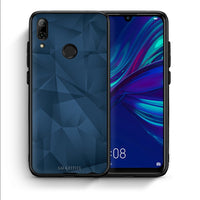 Thumbnail for Θήκη Huawei P Smart 2019 Blue Abstract Geometric από τη Smartfits με σχέδιο στο πίσω μέρος και μαύρο περίβλημα | Huawei P Smart 2019 Blue Abstract Geometric case with colorful back and black bezels