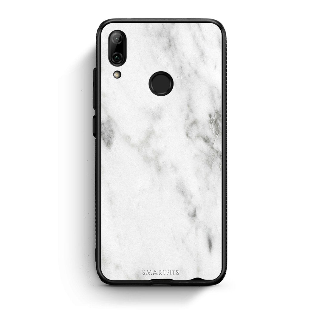 2 - Huawei P Smart 2019  White marble case, cover, bumper