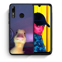 Thumbnail for Θήκη Huawei P Smart 2019 Meme Duck από τη Smartfits με σχέδιο στο πίσω μέρος και μαύρο περίβλημα | Huawei P Smart 2019 Meme Duck case with colorful back and black bezels