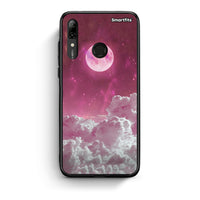 Thumbnail for Huawei P Smart 2019 Pink Moon Θήκη από τη Smartfits με σχέδιο στο πίσω μέρος και μαύρο περίβλημα | Smartphone case with colorful back and black bezels by Smartfits