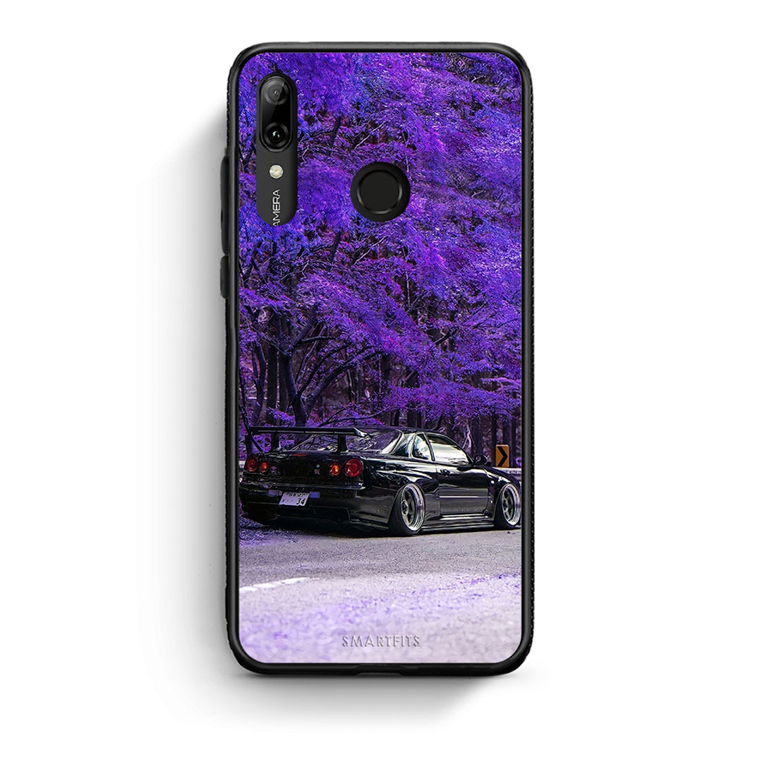 Huawei P Smart 2019 Super Car Θήκη Αγίου Βαλεντίνου από τη Smartfits με σχέδιο στο πίσω μέρος και μαύρο περίβλημα | Smartphone case with colorful back and black bezels by Smartfits