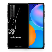 Thumbnail for Θήκη Αγίου Βαλεντίνου Huawei P Smart 2021 Always & Forever 2 από τη Smartfits με σχέδιο στο πίσω μέρος και μαύρο περίβλημα | Huawei P Smart 2021 Always & Forever 2 case with colorful back and black bezels