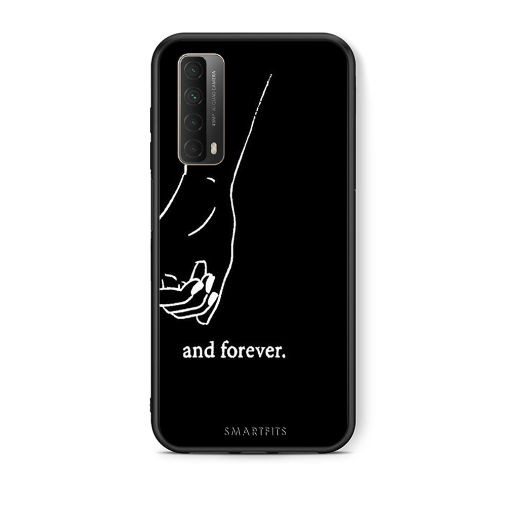 Θήκη Αγίου Βαλεντίνου Huawei P Smart 2021 Always & Forever 2 από τη Smartfits με σχέδιο στο πίσω μέρος και μαύρο περίβλημα | Huawei P Smart 2021 Always & Forever 2 case with colorful back and black bezels