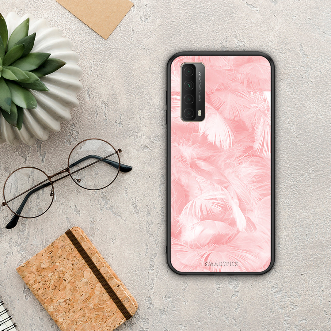 Boho Pink Feather - Huawei P Smart 2021 case