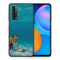Thumbnail for Θήκη Huawei P Smart 2021 Clean The Ocean από τη Smartfits με σχέδιο στο πίσω μέρος και μαύρο περίβλημα | Huawei P Smart 2021 Clean The Ocean case with colorful back and black bezels