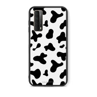 Thumbnail for Θήκη Huawei P Smart 2021 Cow Print από τη Smartfits με σχέδιο στο πίσω μέρος και μαύρο περίβλημα | Huawei P Smart 2021 Cow Print case with colorful back and black bezels