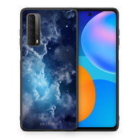 Thumbnail for Θήκη Huawei P Smart 2021 Blue Sky Galaxy από τη Smartfits με σχέδιο στο πίσω μέρος και μαύρο περίβλημα | Huawei P Smart 2021 Blue Sky Galaxy case with colorful back and black bezels