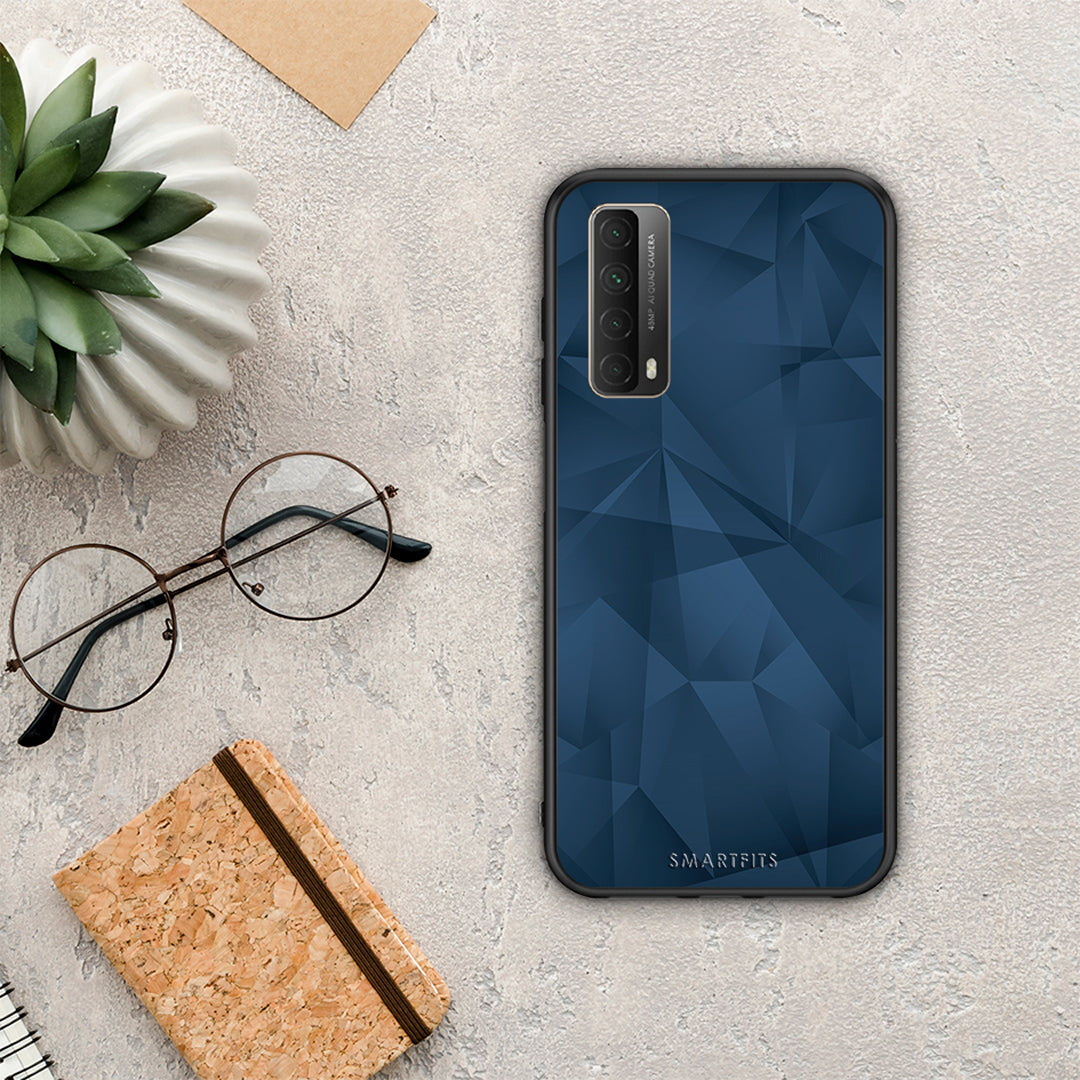 Geometric Blue Abstract - Huawei P Smart 2021 case